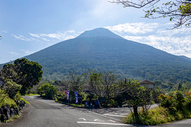 開聞駅を起点に開聞岳登山